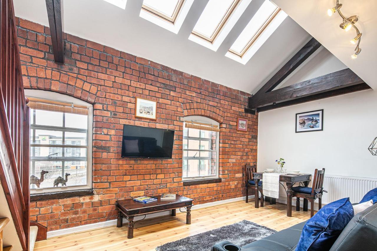 Beautiful 1-Bed Apartment In Grade Listed Warehouse - Victoria Quays, Sheffield City Centre, Free Parking, Pet Friendly, Netflix Exteriör bild