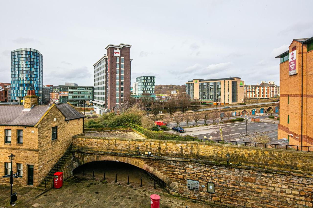 Beautiful 1-Bed Apartment In Grade Listed Warehouse - Victoria Quays, Sheffield City Centre, Free Parking, Pet Friendly, Netflix Exteriör bild